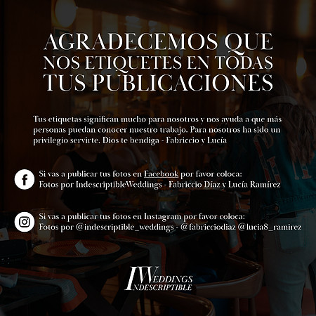 Agradecemos tus etiquetas