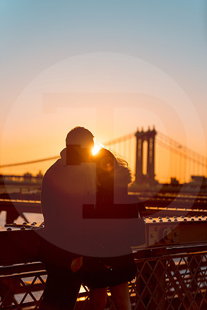 00002 The very first date - Brooklyn Bridge, NY - March 2018 by Fabriccio Díaz