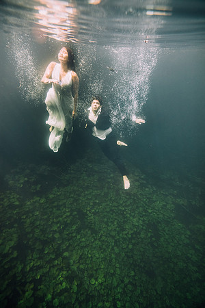 02 Underwater wedding Sayaxché, Petén