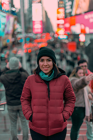 038 Aletse Lo in Times Square by Fabriccio Díaz