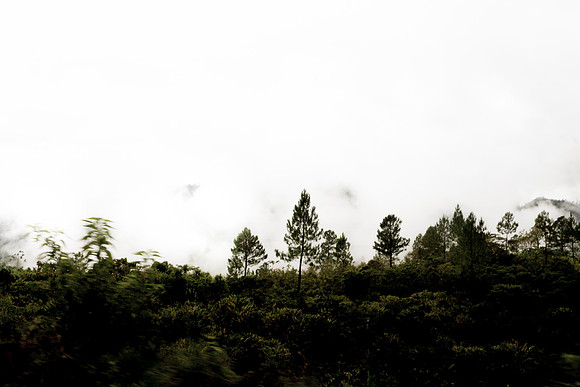 Montañas que rascan las nubes