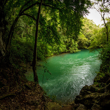 Aguas turquesas