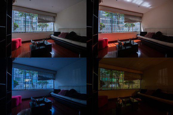 05 Ventana a diferentes horas del día - Lola Gómez - La luz en el cine - CongoFilms - Colombia Junio 2022 (COLLAGE)