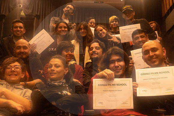 85 Gaffer en el Cine con Ana María Garzon - Congo Films School, Bogotá, Colombia 2022 por Fabriccio Díaz