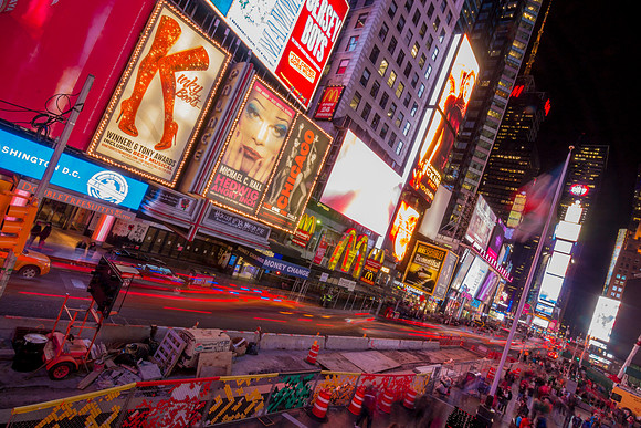 Times Square so Colorful