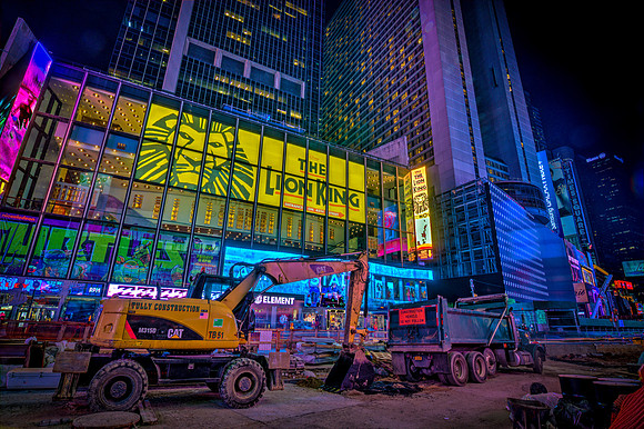 Times Square Construction