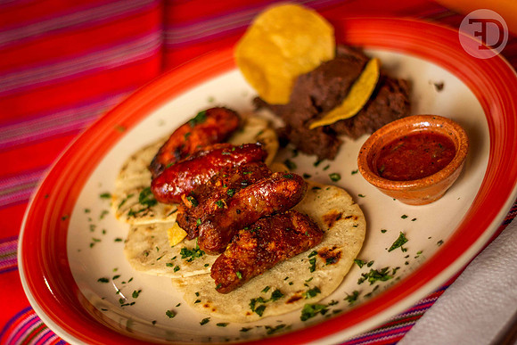 Tortillas con Chorizo