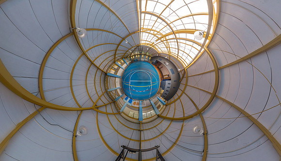 Polideportivo desde Adentro - 360x180º