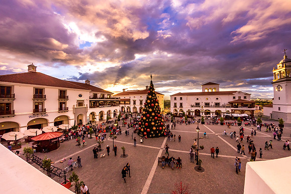 Atardecer en Cayalá