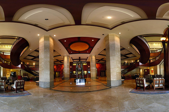 Lobby Intercontinental (desde abajo)