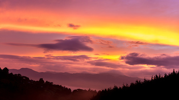Acuarelas en los cielos