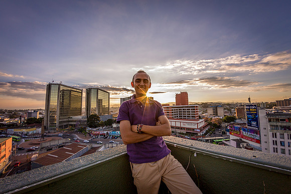 Urban Sunset at Guatemala City