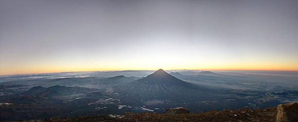 Vista desde Volcán de Acatenango